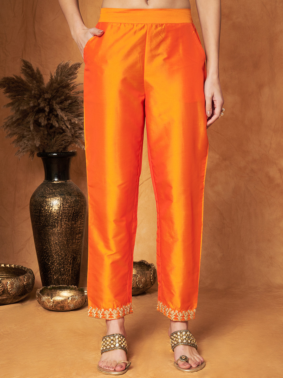Elegant Kurta with Pant & Dupatta Set
