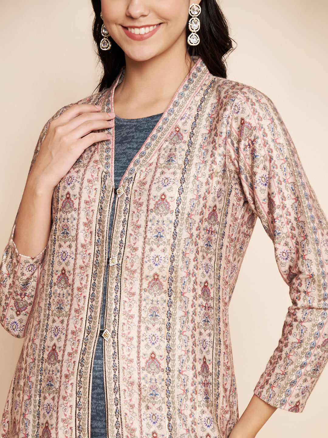 Winter Printed Dress