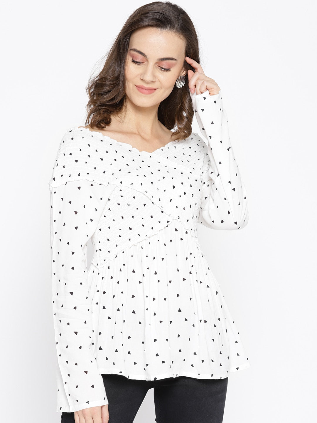 BeIndi Women White Tops