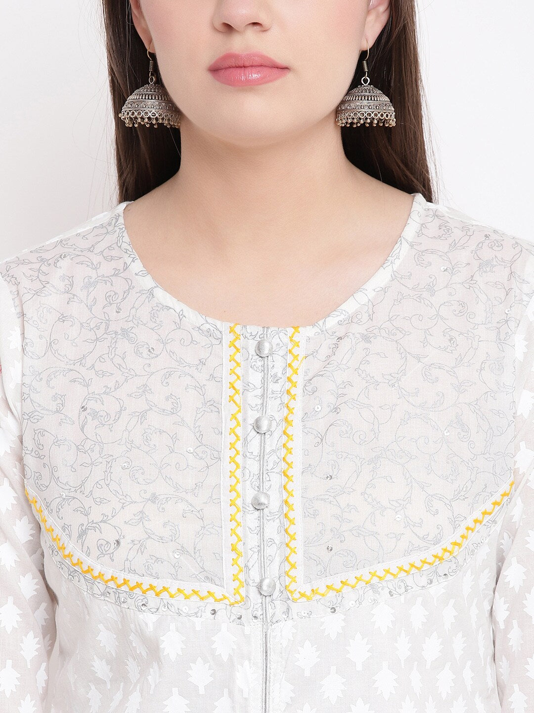 BeIndi Women White Kurtas