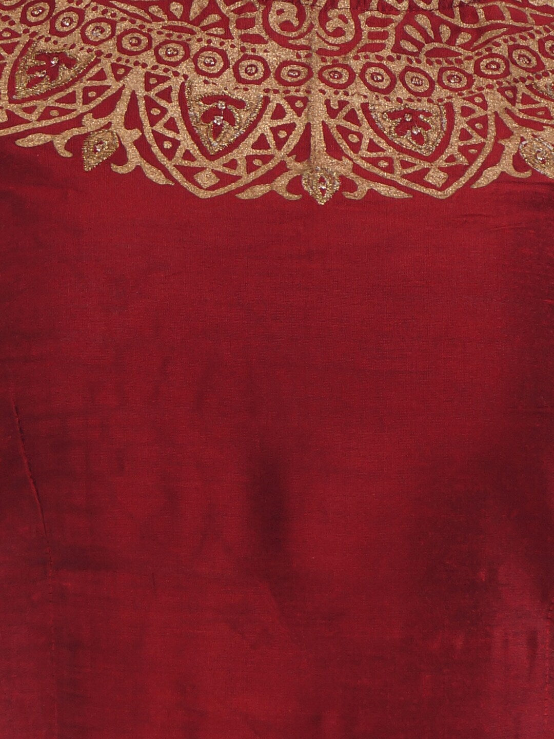 Be Indi Maroon Ready to Wear Lehenga with Blouse