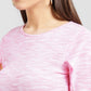 BeIndi Women Pink Flat Knit Top