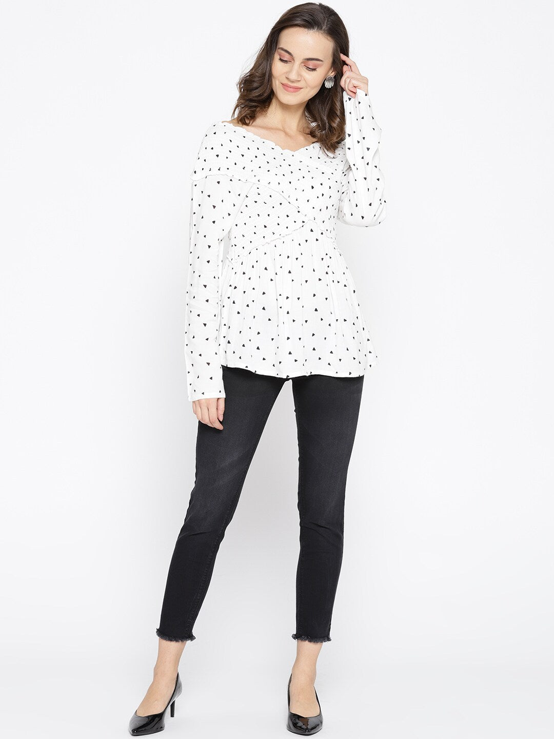 BeIndi Women White Tops