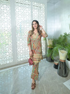 Rose Garden Cotton Kurta Set