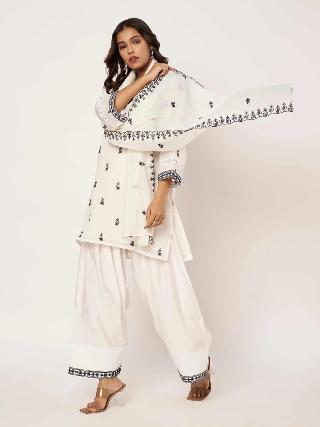 Ivory Indigo Set