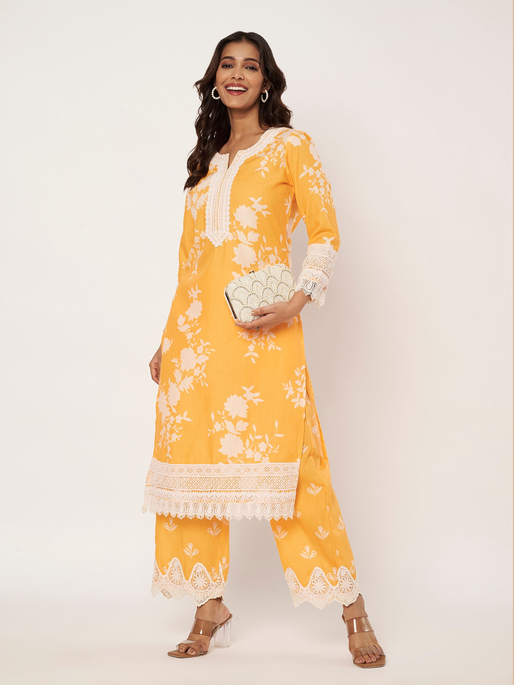 Marigold Lace Set