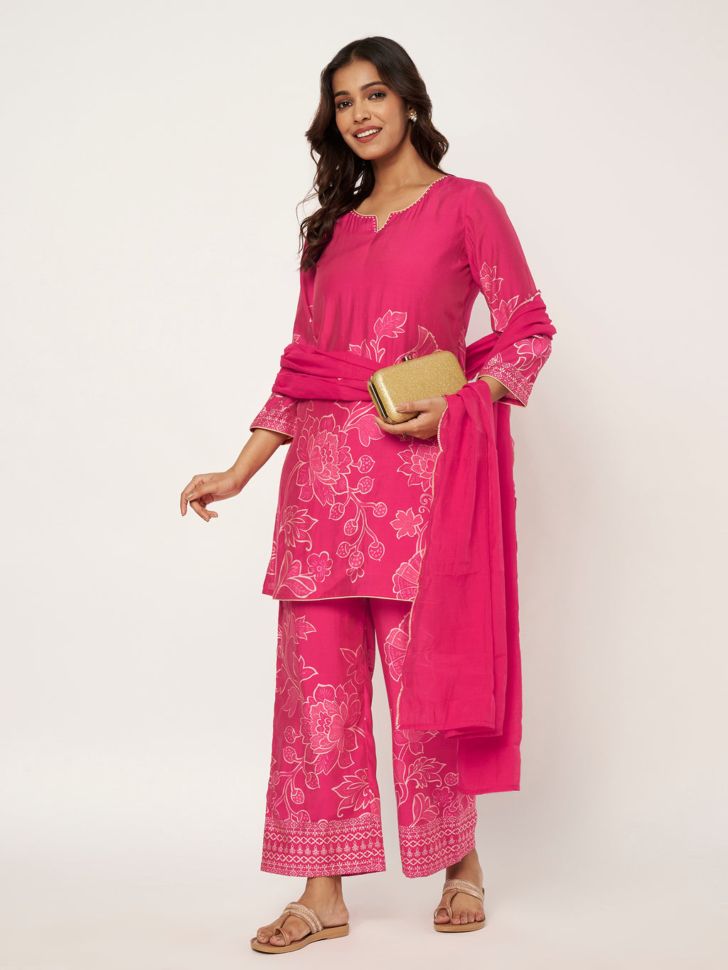 Pink Floral Bloom Set