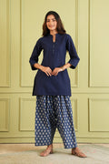 Midnight Bloom Farshi Suit Set