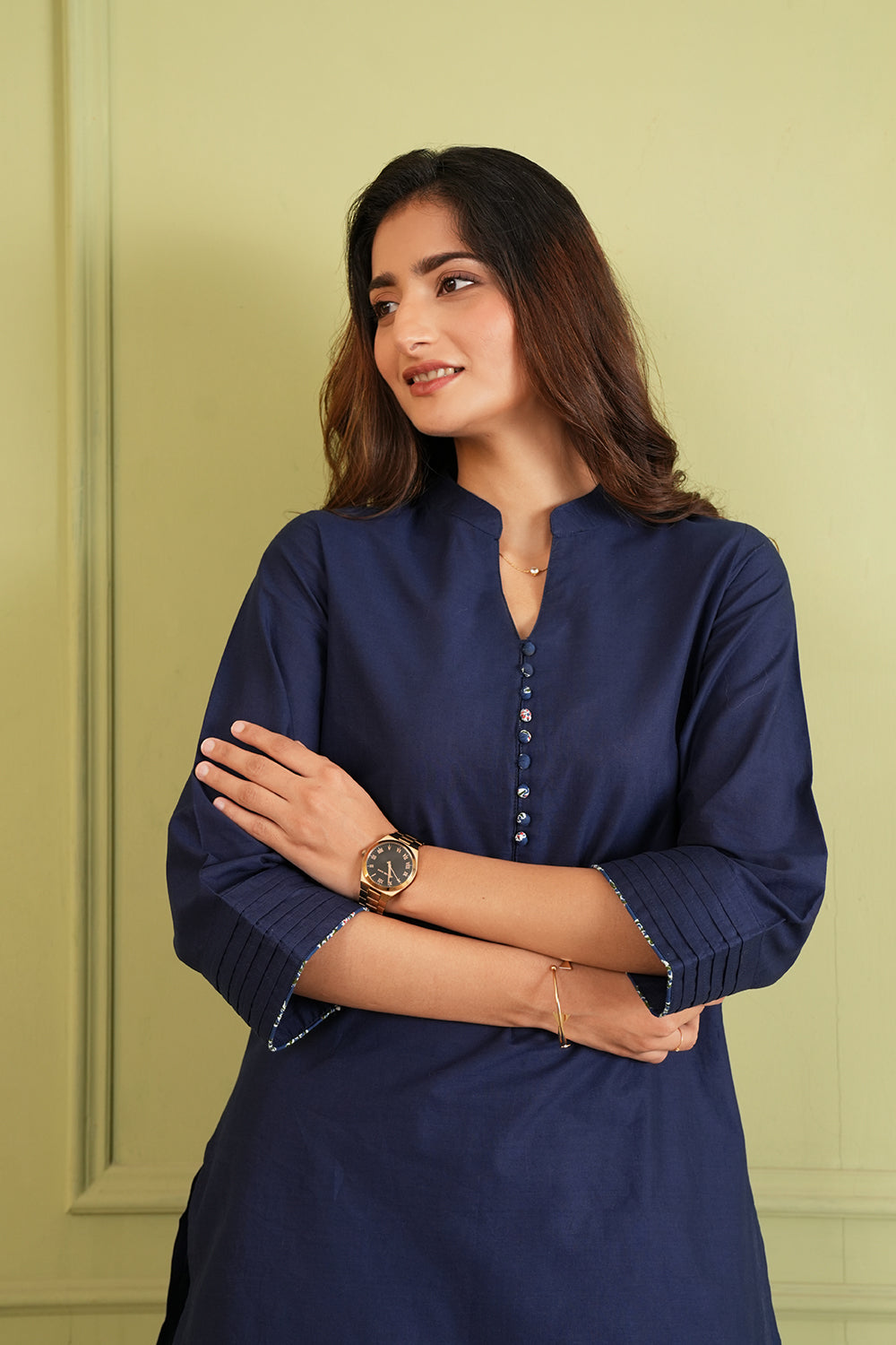 Midnight Bloom Farshi Suit Set