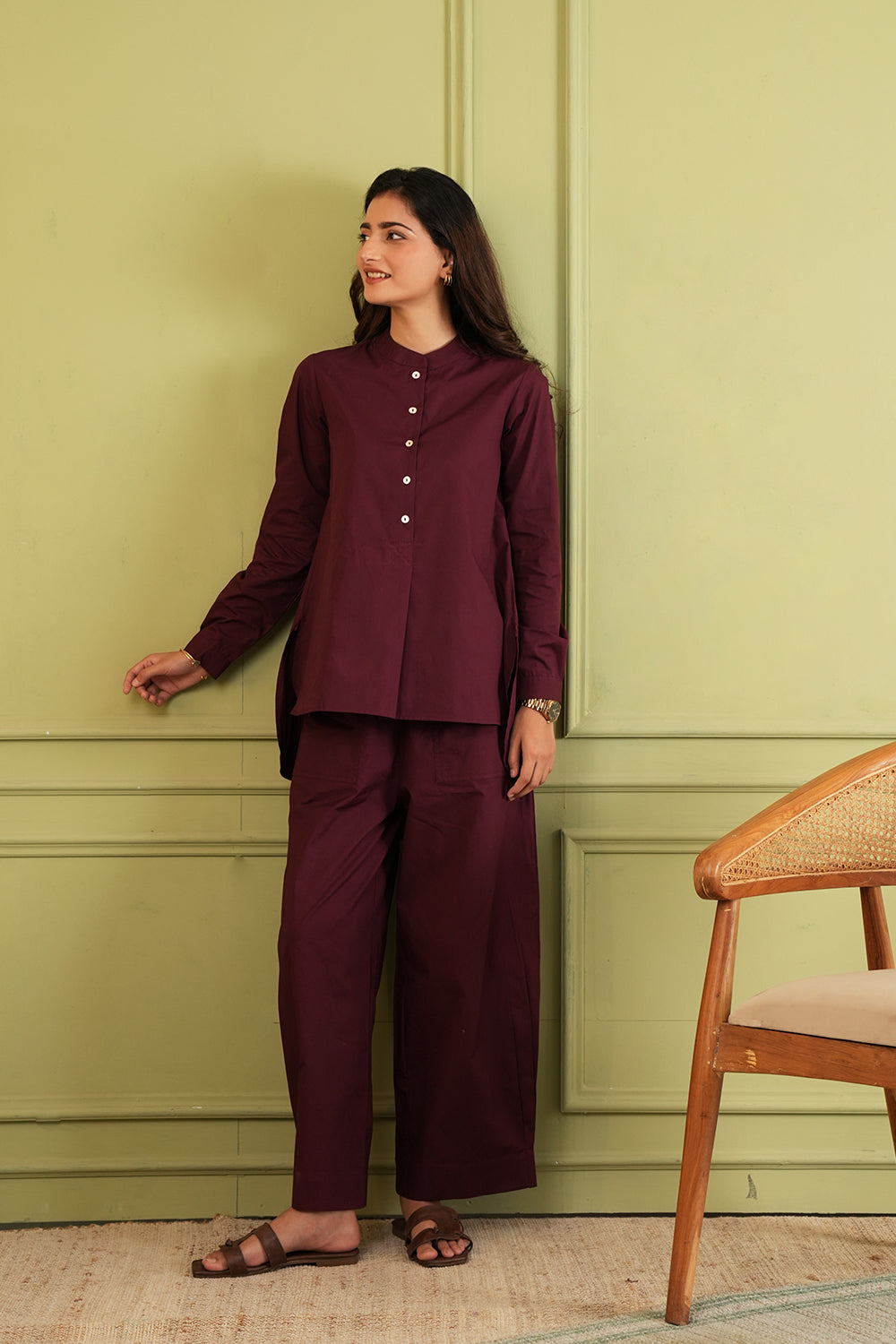 Wineberry Co-ord Set