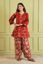 Scarlet Lotus Co-ord Set