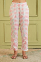 Blush Meadow Floral Kurta Set