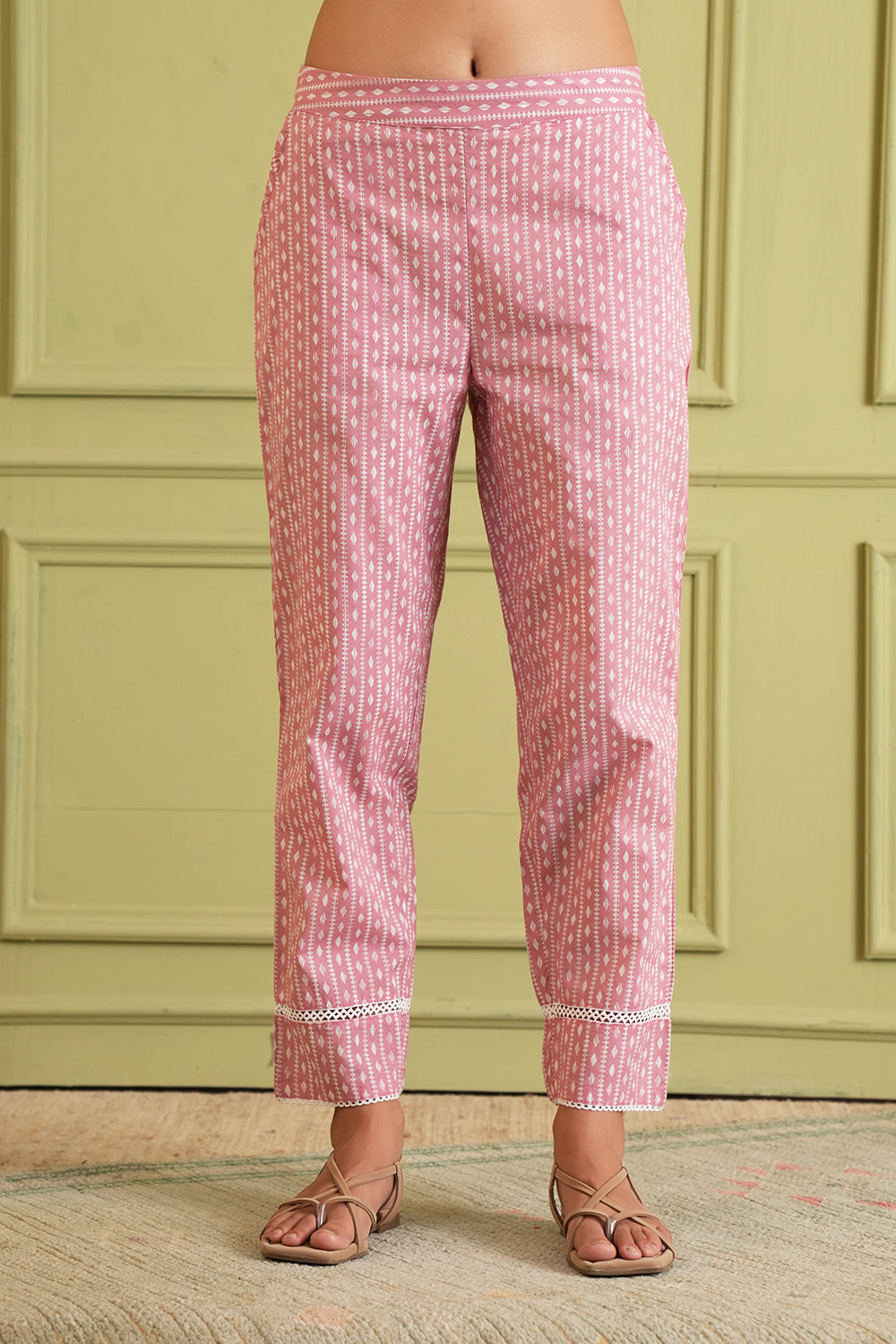 Rose Petal Floral Kurta Set