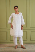 Pearl Whisper Cotton Kurta Set