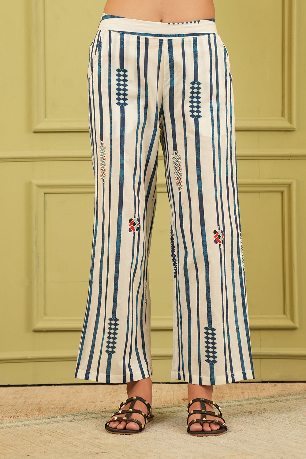 Azure Bloom Kurta Set
