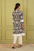 Midnight Canvas Kurta Set