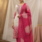 Elegant Ombre Kurta Set with Dupatta