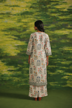 Wildflower Bloom Cotton Kurta Set
