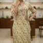 Floral Printed Cotton Kurta