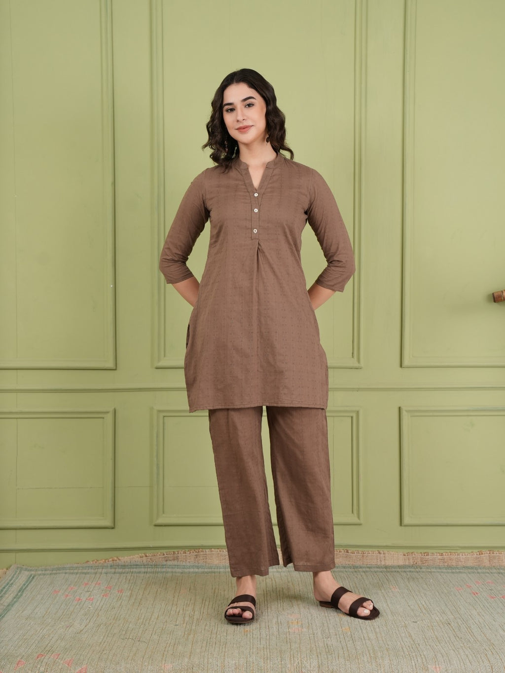 Cocoa Muse Cotton Co-ord Set