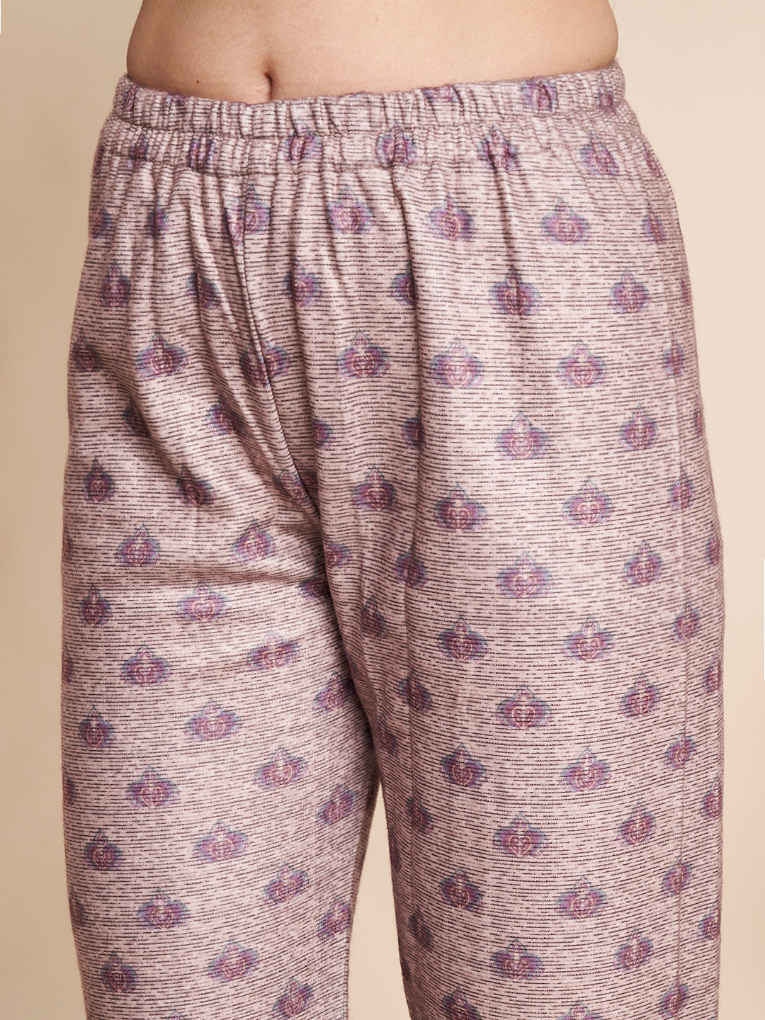 Winter Printed Kurta With Pant