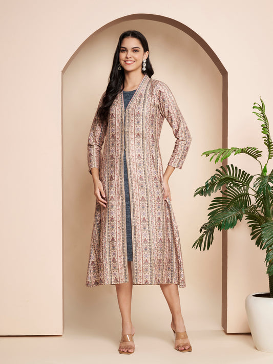 Winter Printed Dress