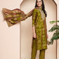 Green Embroidered Kurta Set with Pant & Dupatta