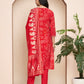 Fuchsia Embroidered Kurta Set with Pant & Dupatta
