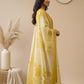 Mustard Yellow Embroidered Kurta Set with Dupatta