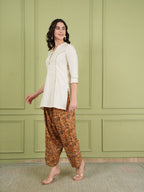 Aarna Ivory Cotton Co-ord Set
