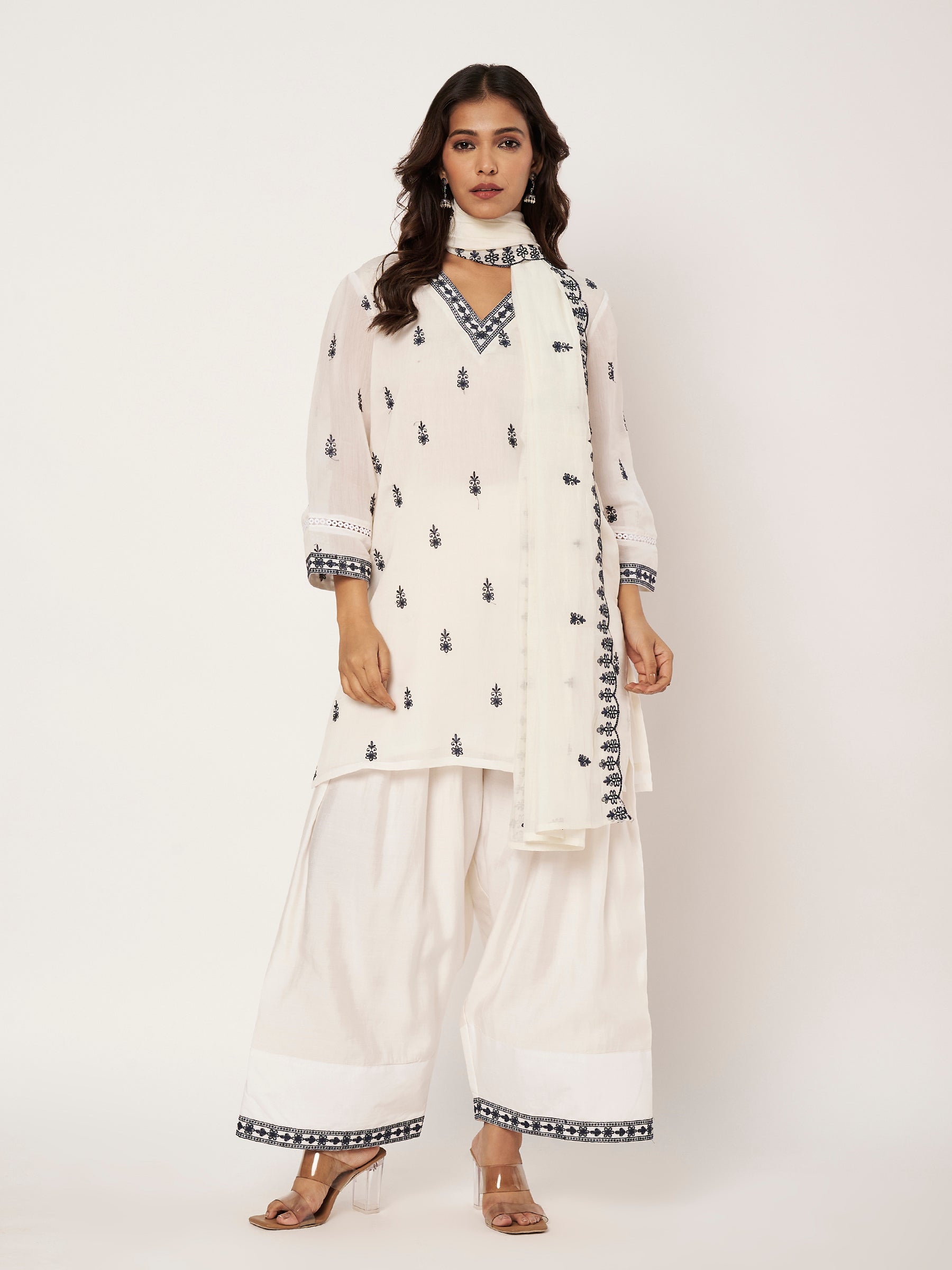 Ivory Indigo Set