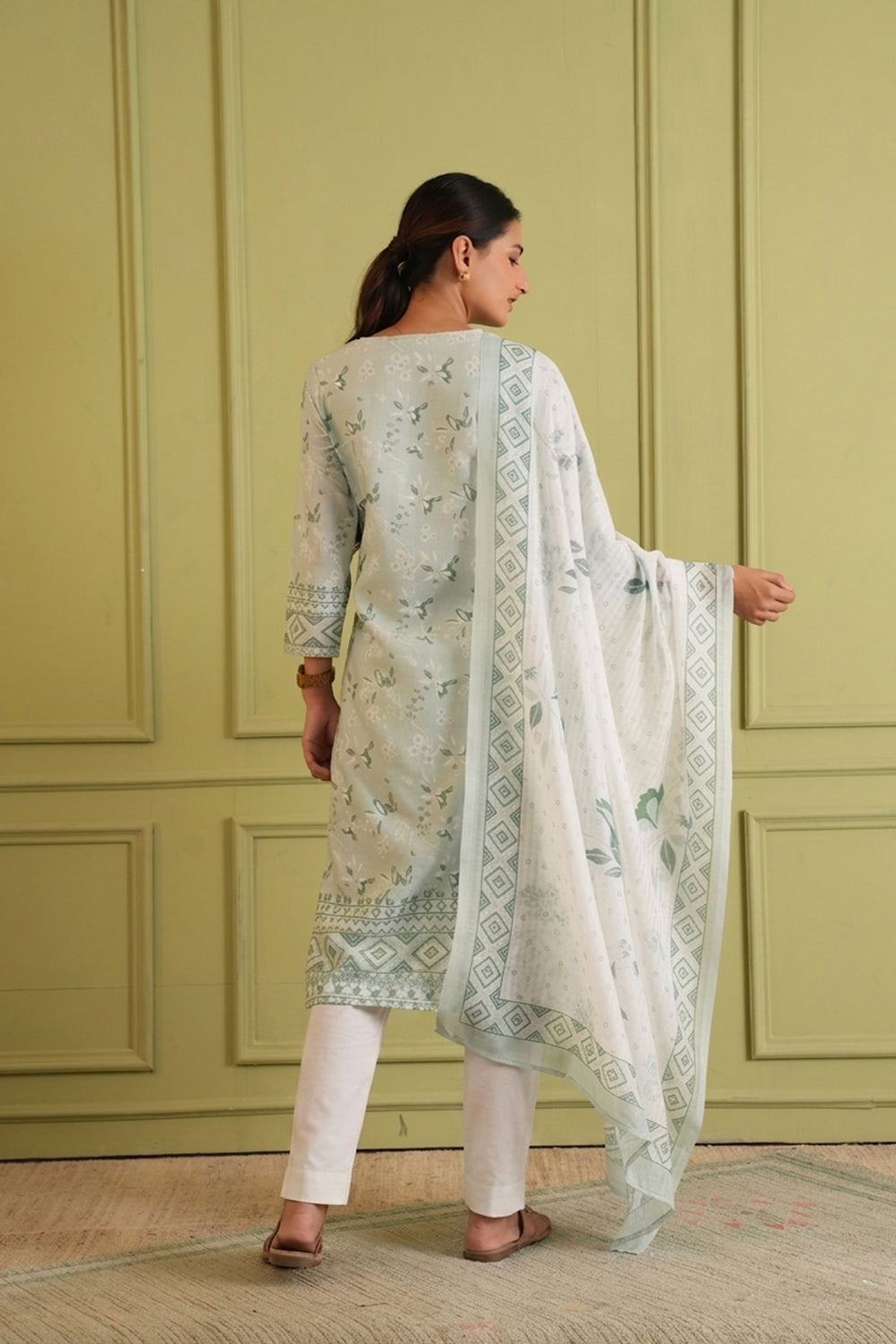 Moonlit Ivory Kurta Set
