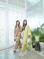 Rose Garden Cotton Kurta Set