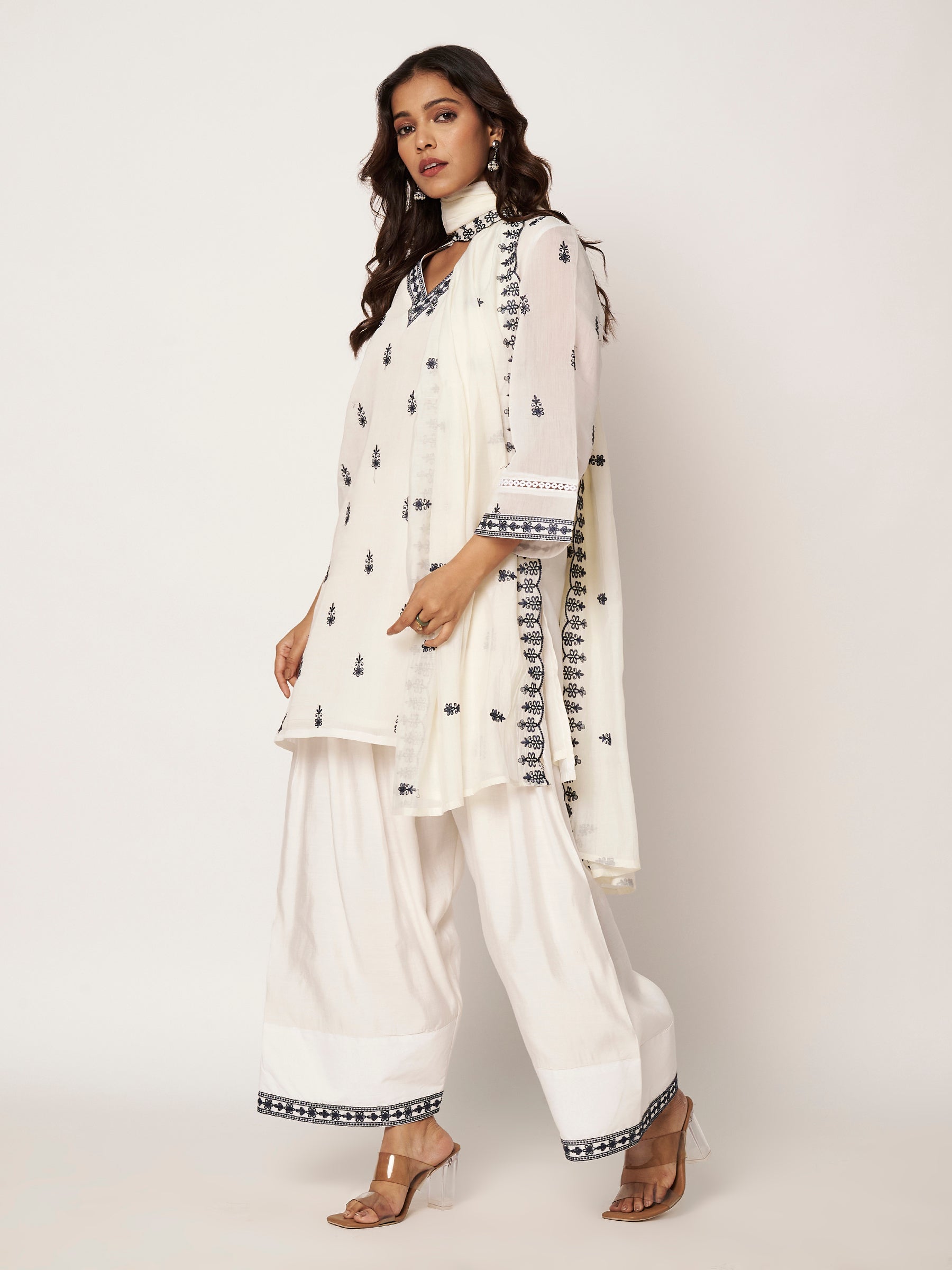 Ivory Indigo Set