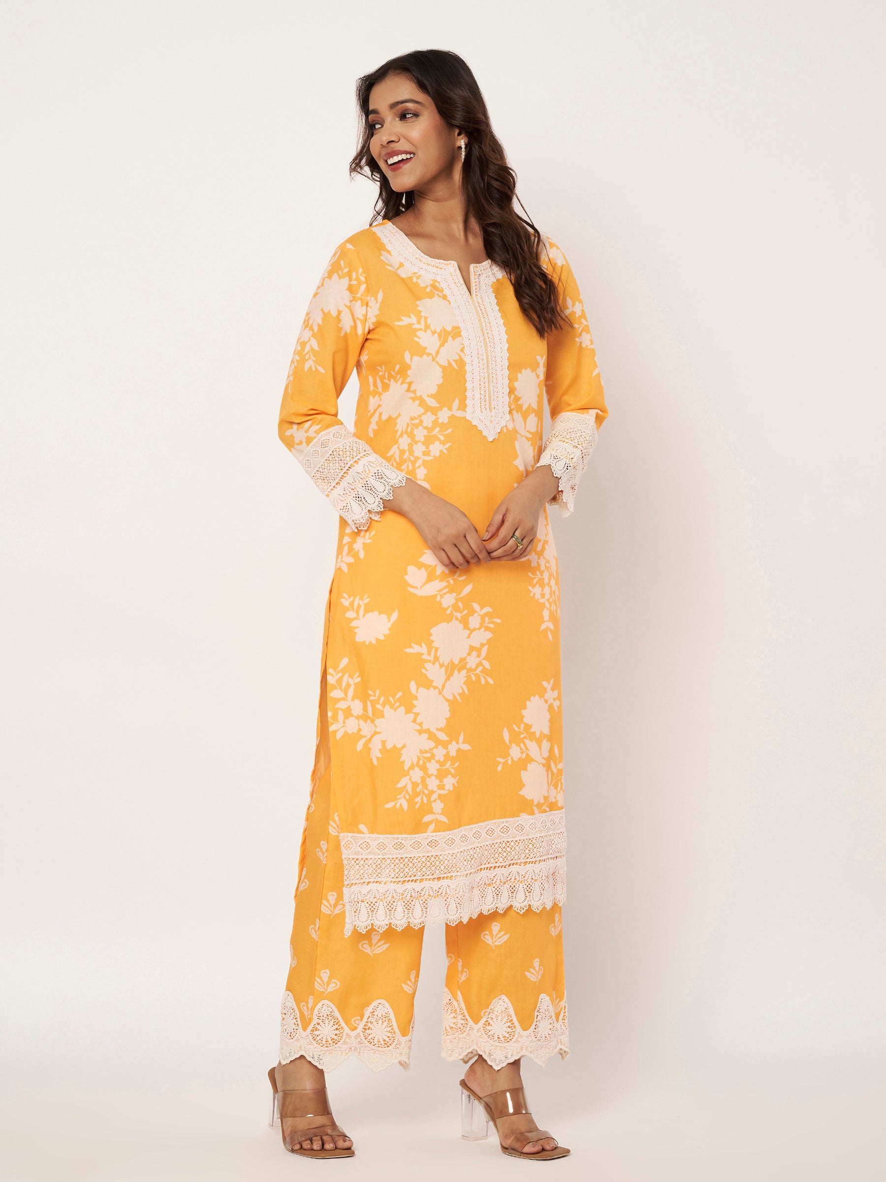 Marigold Lace Set