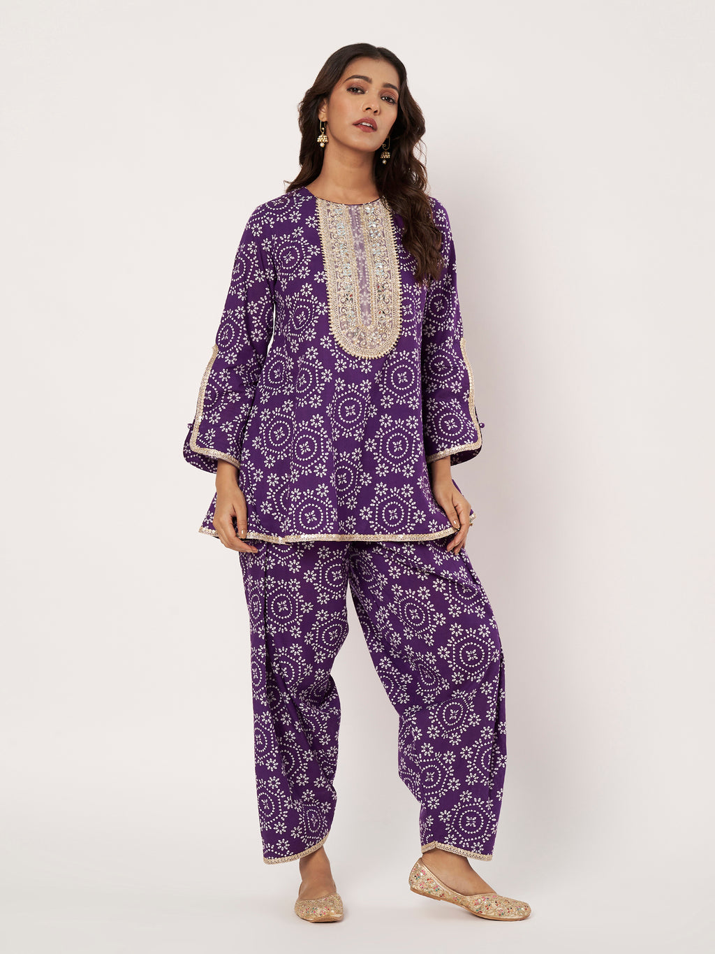Royal Bloom Purple Festive Set