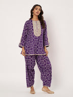 Royal Bloom Purple Festive Set