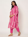 Pink Ikat Bloom Set