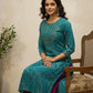 Turquoise Blue Rayon Kurta