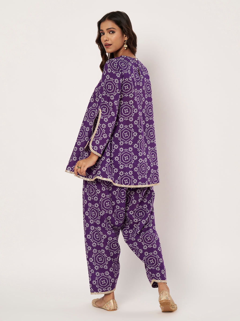 Royal Bloom Purple Festive Set