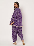 Royal Bloom Purple Festive Set