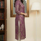 Purple Printed Kurta
