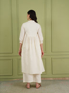 Ivory Whisper Cotton Co-ord Set