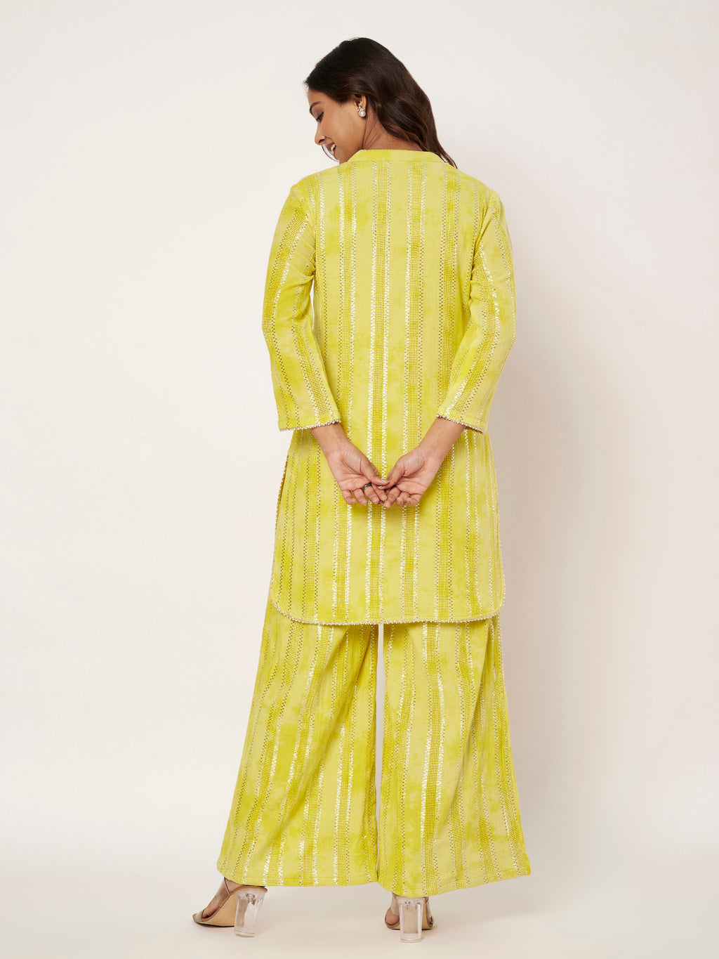 Lime Stripe Set