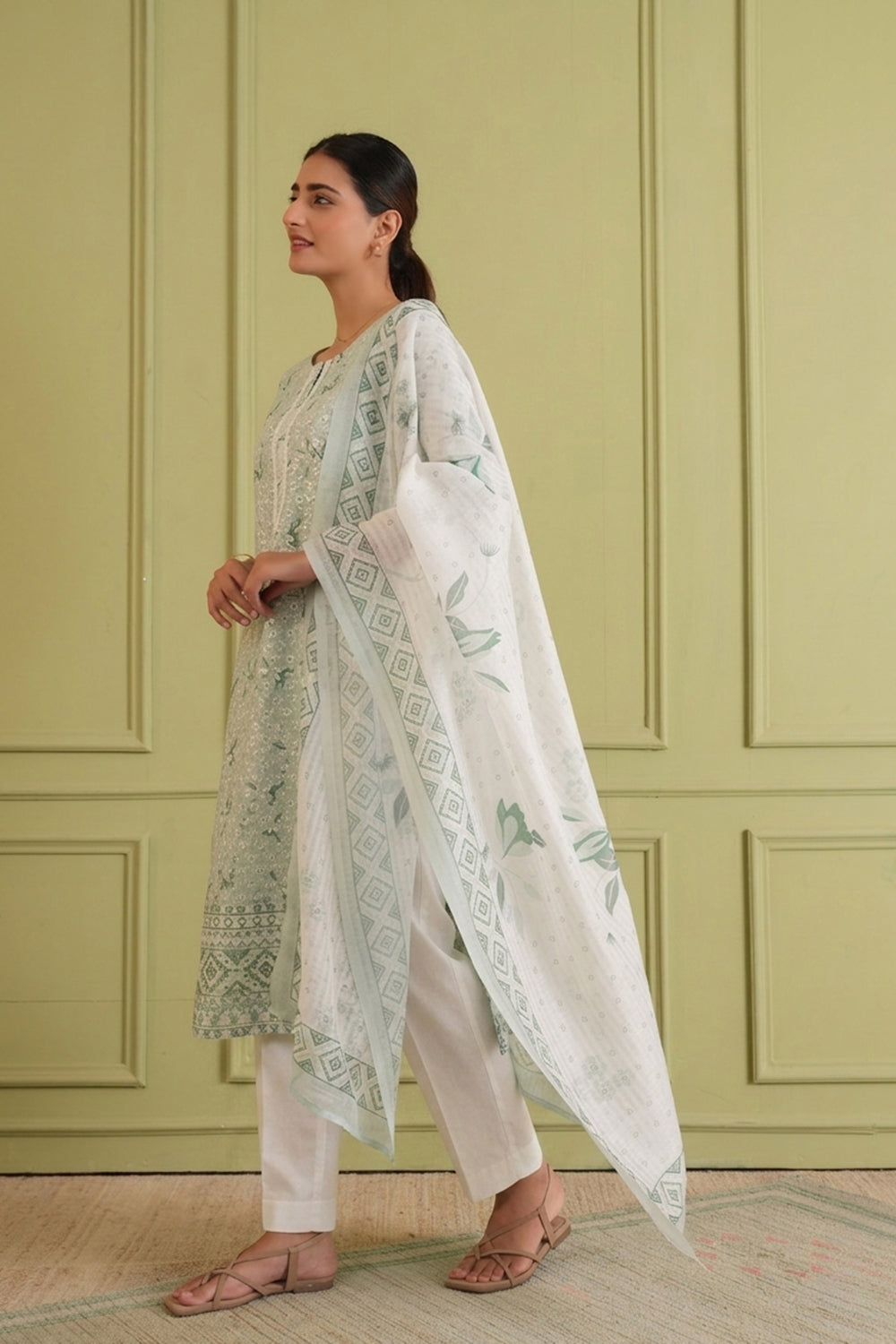 Moonlit Ivory Kurta Set