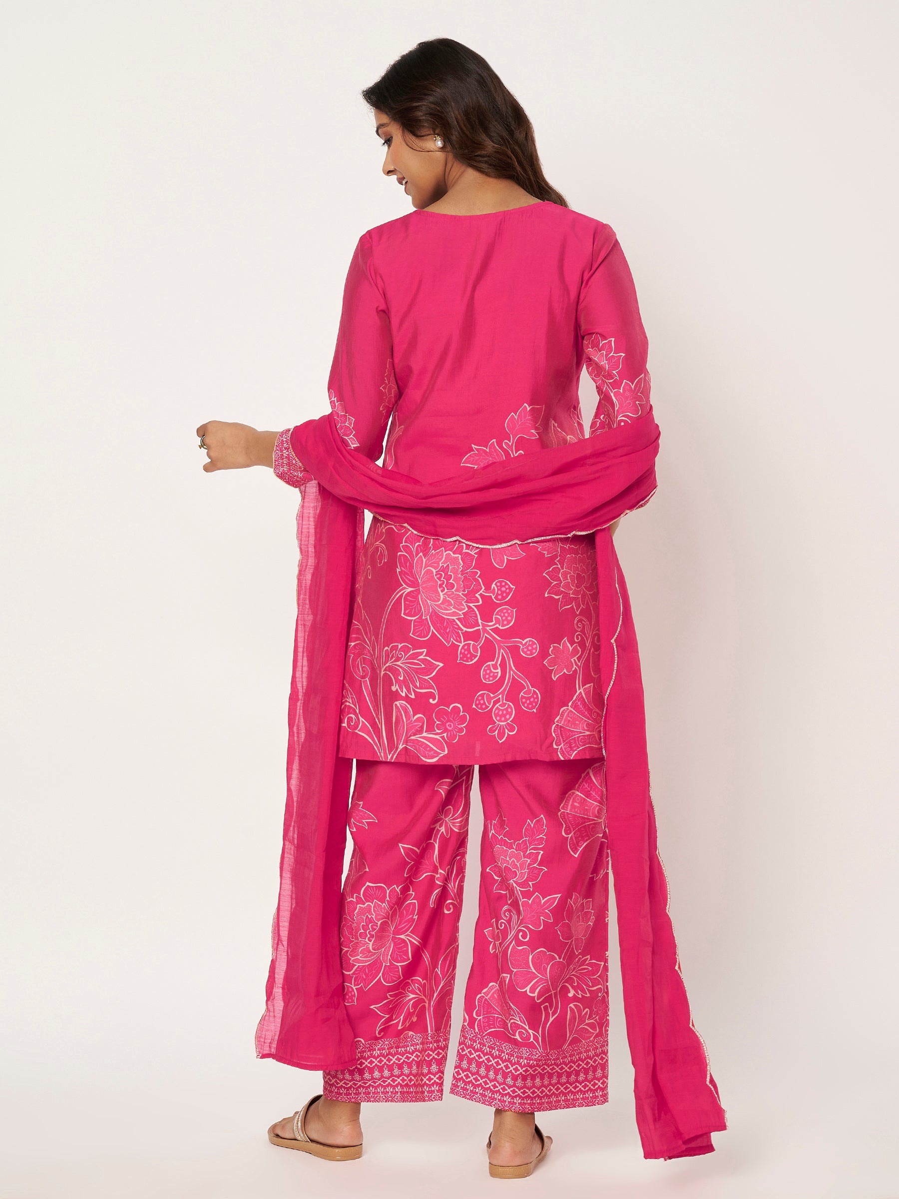 Pink Floral Bloom Set