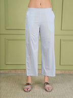 Sky Blue Cotton Co-ord Set