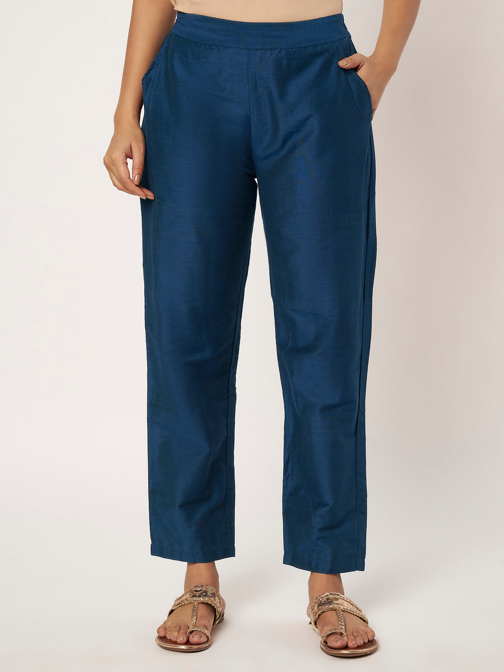 Midnight Blue Embroidered Set