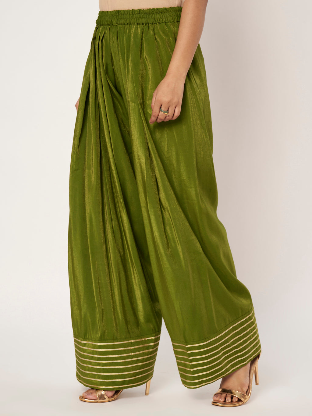 Olive Mirrorwork Set