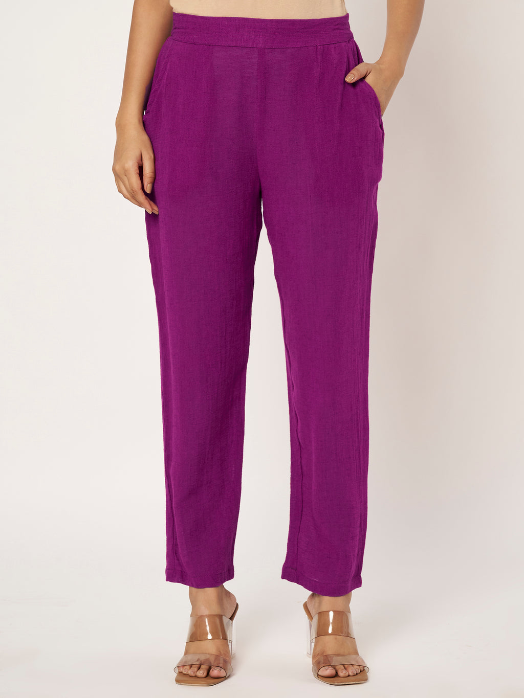 Purple Lace Detail Set